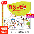 数学 精装 给孩子 小学生教辅课外阅读3 奇妙 数学启蒙图画书 6岁一二三年级运算几何图形测量统计时间组合 当当网直营