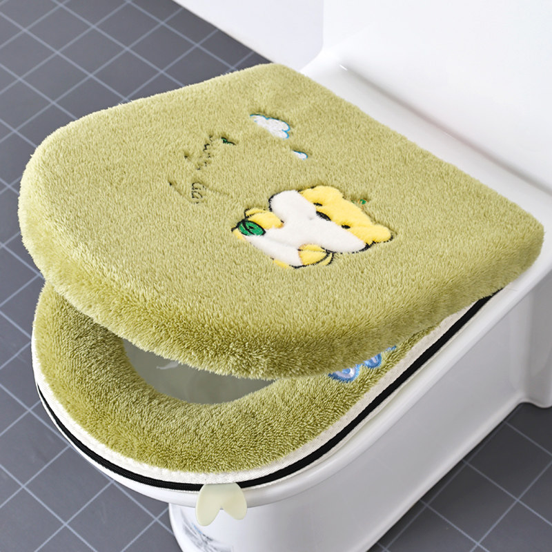 四季通用马桶垫坐便垫两件套