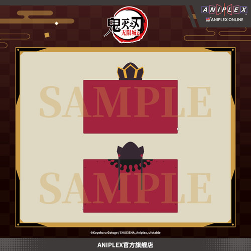 【预售ANIPLEX】鬼灭之刃 无限城篇 童磨印象风 连帽毛毯 周边