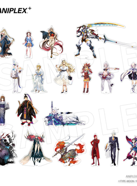 【现货 ANIPLEX】Fate/Grand Order 7周年 亚克力立牌 周边摆件