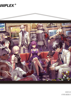 【现货 ANIPLEX】Fate/Grand Order 7周年 主视觉图B2挂轴 周边