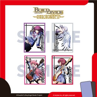 BRIGHT 创之界限 Angel Beats 含60张 卡套 现货ANIPLEX
