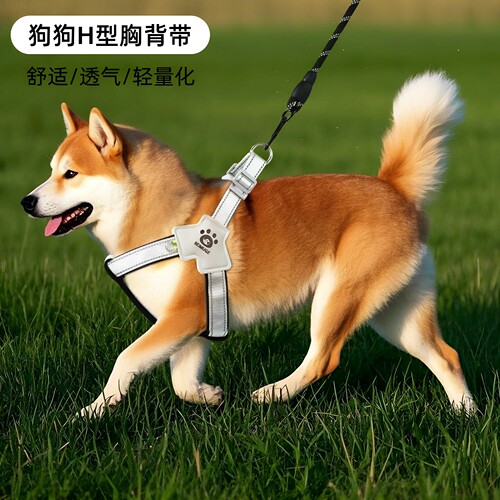 狗脖圈胸背带中小型犬防爆冲套脖
