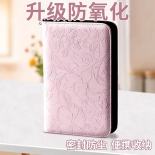 2026年新款首饰收纳包黄金珠宝项链收纳神器高颜值精致耳钉耳环旅行便携式饰品收纳袋防氧化分层手镯收纳册子