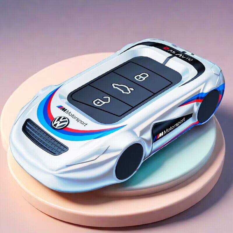 大众钥匙套23/22款新速腾朗逸plus宝来途岳探岳探歌途观l车扣壳男