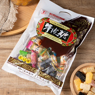 扬州五一牛皮糖经典多口味混合装传统糖果袋装特产400g