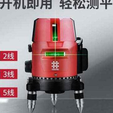 新品石井绿光贴水平仪高精度强光细线多功能红外线平水墙自动调品-封面