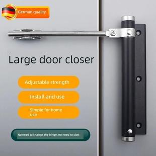 简易闭门器家用闭门器无液压缓冲自动弹簧铰炼闭门器自动闭门器