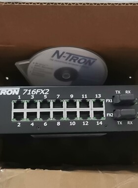 [议价]全新原装N-TRON交换机 716FX2-SC 库存,包装盒