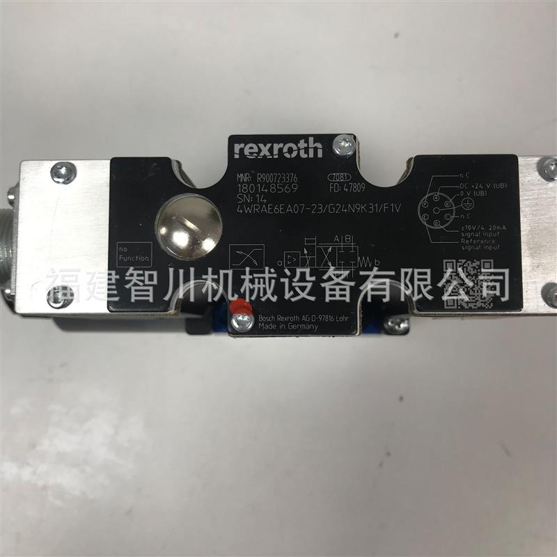 现货Rexroth力士乐方向阀R900723376 4WRAE6EA07-2X/G24N9K31/F1V