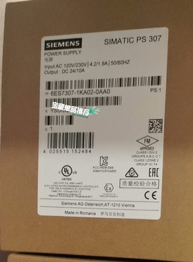 [议价]全新6ES7 307-1KA02-0AA0