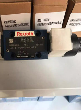 力士乐电磁阀4WE6D62/OFEW230N9K4换向阀4WE6D62/OFEG24N9K4