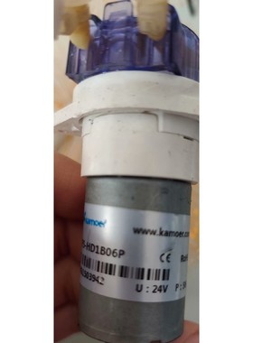 [议价]卡默尔小型蠕动泵,全新未使用,型号KFS-HD1B06P,2