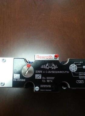 现货德国力士乐比例阀4WRZE10W8-85-7X/6EG24N9ETK31/F1D3M