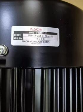 VDN-1B-2A4-U-6262B 日本NACHI油泵电机 UVN-1A-2A4-3.7A-4-30