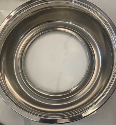 下沉式不锈钢火锅防烫锅圈防火防风燃气灶火锅炉钢圈带盖商用加厚