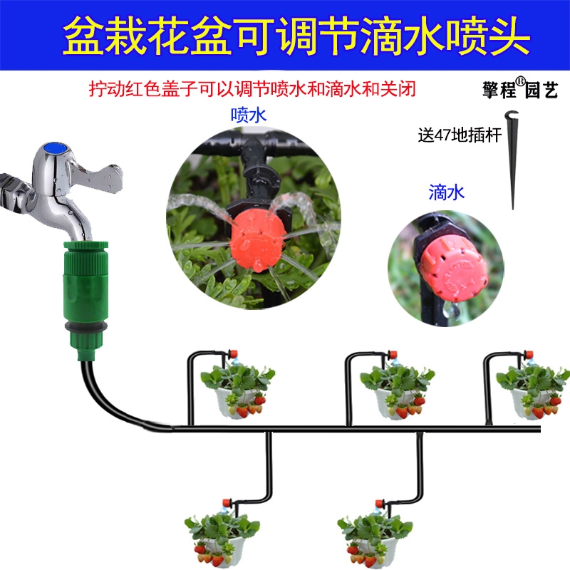 家用阳台花盆盆栽自动浇花滴水