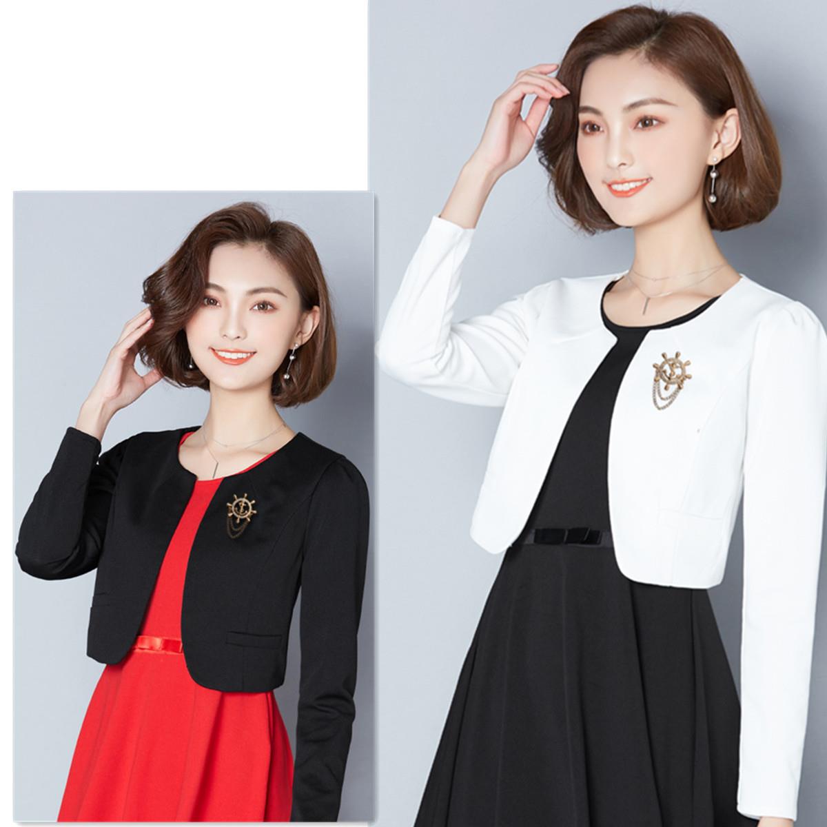 2025新款韩版短款外套女装春秋新款韩版百搭小外套薄上衣名媛小香