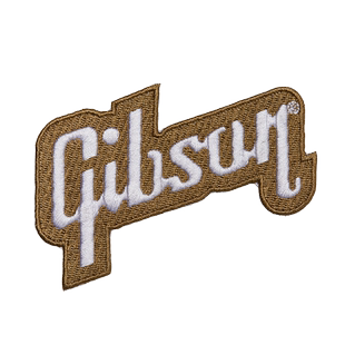 Gibson吉普森徽标吉他拨片装饰徽章贴片布贴补衣贴