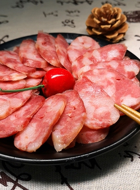 重庆开州特产举子甜鲜非麻辣香肠450g装四川广味烟熏腊肠精品送礼