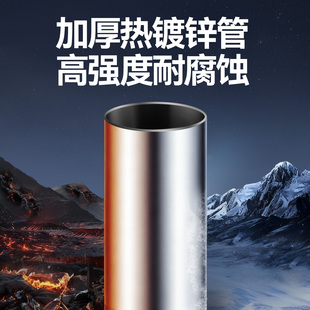 镀锌钢管铁管水管管材管件接头直接线管接头连接件热镀锌管圆管20