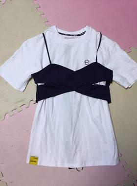 鸟家深蓝色新款抹胸女A1DA73A09pece大码性感潮搭吊带运动文胸