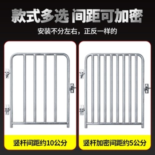 砌砖门口挡板门砖砌墙前后栏门猪圈门猪圈门锁扣砖墙门配件后门