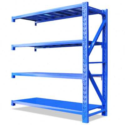 。货架仓储仓库房储藏室中型重型地下室储物置物架展示架家用铁架