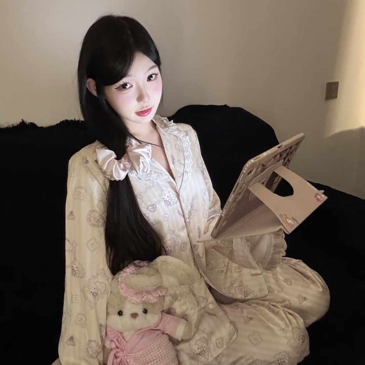 韩国东大门可爱睡衣女春