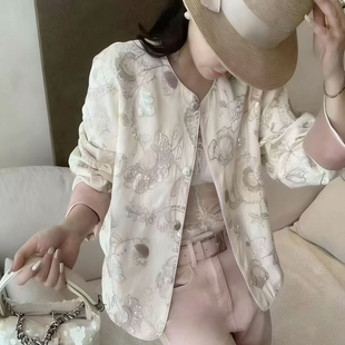 重工刺绣国风短外套CS 新中式 005 女装 一善26年春款