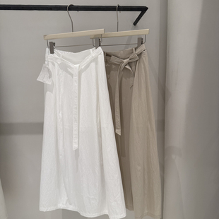 A半半身裙半身裙配腰带BC9035 一善常好穿秋款