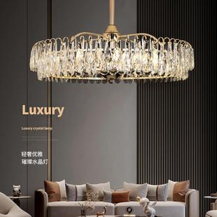 New Restaurant fan Room Lodge Luxury the from lamp crystal