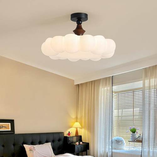 The French middle-class bedroom chandelier, the cloudy pumpk
