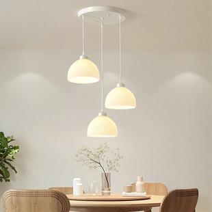 modern bar creative headed three chandelier long The