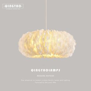 new feather living Bedroom lights 2022 room chandeliers