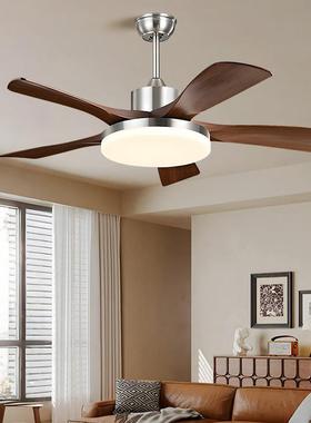 The wind fans chandeliers are used in the living room.