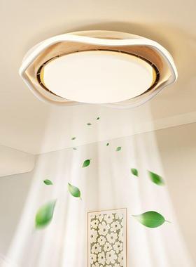 A leafless lamp in the bedroom, a cap fan lamp in the modern