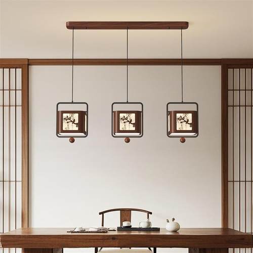 The chandelier at Song Daemeis is a congenial tea room tabl