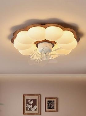 Middle-winded bedroom fanlights, 2025, new cream, 360-degree