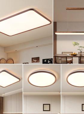 In the living room, a new high-end, brand-new medium walnut-