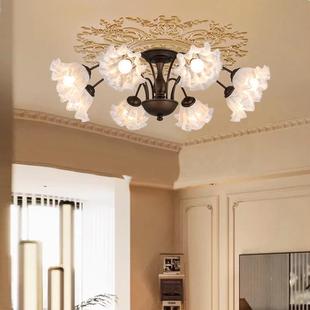 bell chandelier living room the style red with French