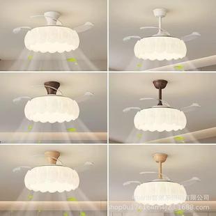 fan lighted eye bumped room bedroom study Pumpkin creamy