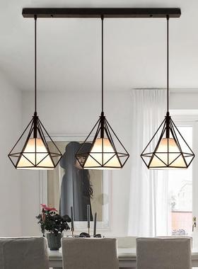A modern and simple Nordic chandelier, a personal creative t