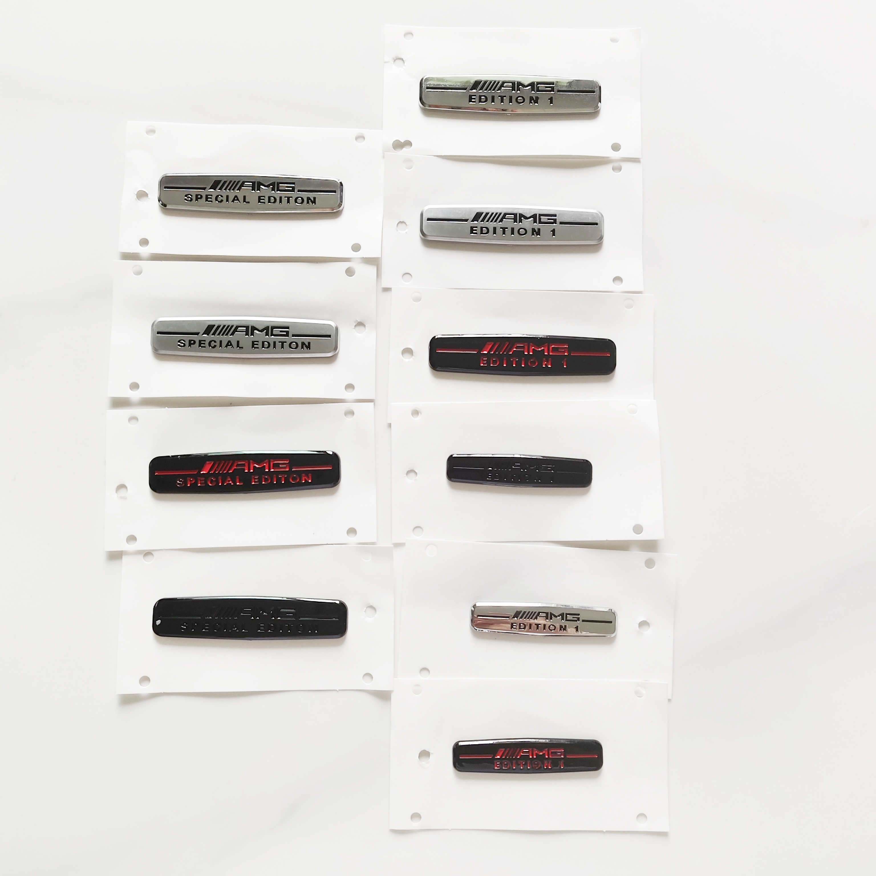 适用于奔驰A B E C GLK GLA CLA ML GLB CLS改装AMG EDITION1贴标