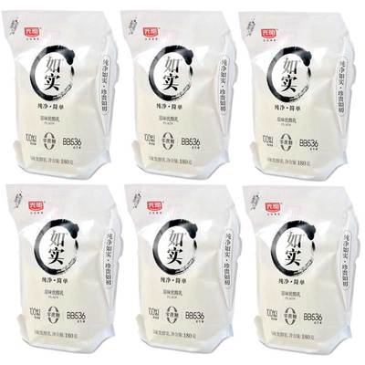 明如实原味白桃汁味180g*10袋