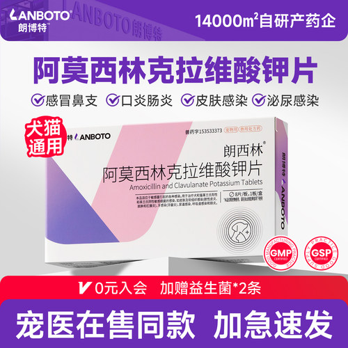 朗博特阿莫西林克拉维酸钾片
