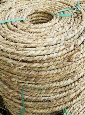 草绳稻草绳园林花木移栽包扎捆绑树木草绳子仿寒保暖加厚裹树布