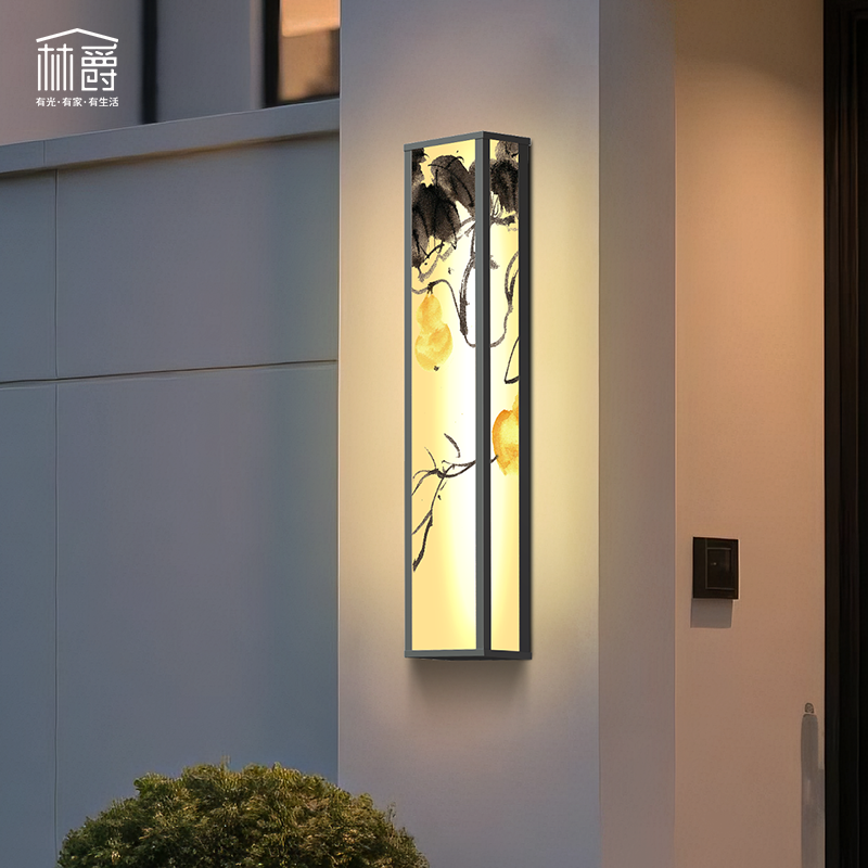 户外防水太阳能壁灯庭院灯