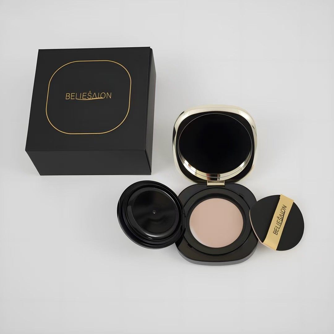 贝尔思力灵芝润玉无暇气垫霜15g*2保湿正品包邮