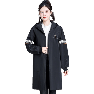 防水加绒保暖时尚罩衣